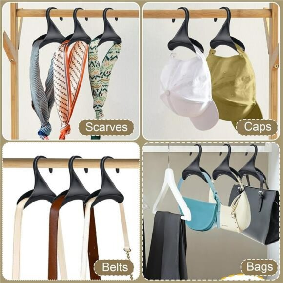 Closet purse hanger hooks bag organizer handbag holder storage hooks for totes - Picture 7 of 8